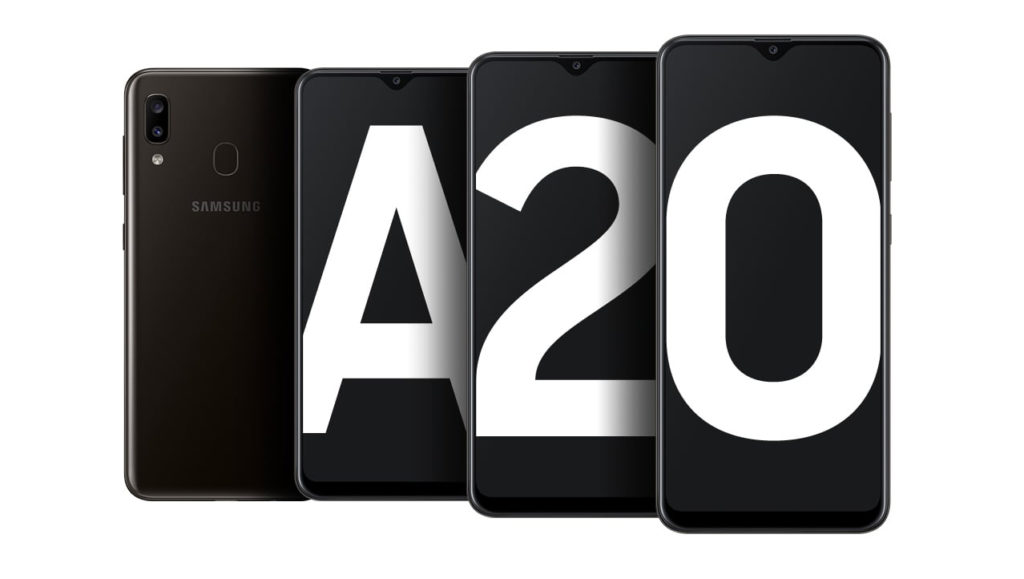 galaxy a 20 phone