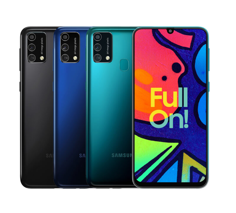 samsung f41 fusion green