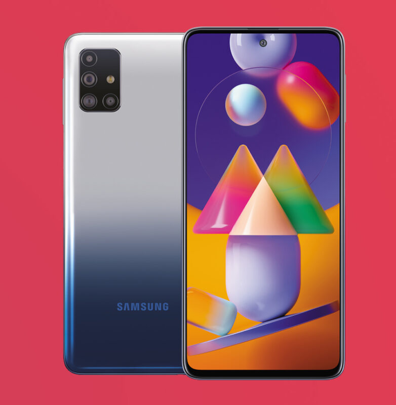 galaxy m31s front camera