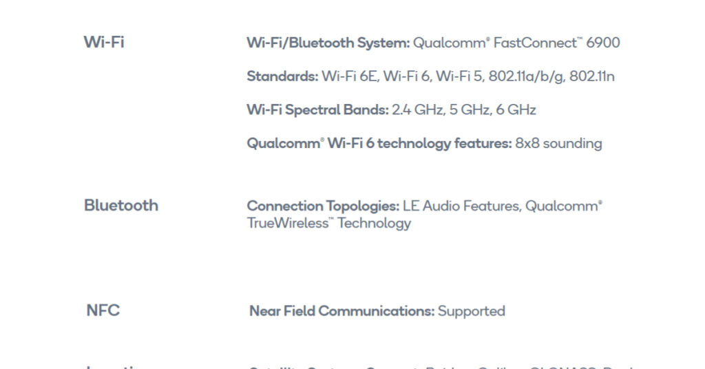 Qualcomm Snapdragon 888 Specs